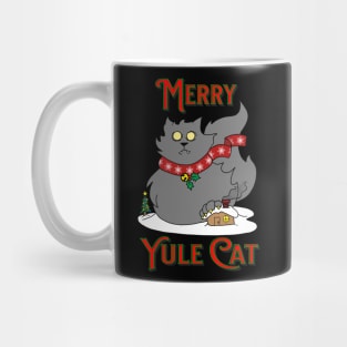 Merry Yule Cat Mug